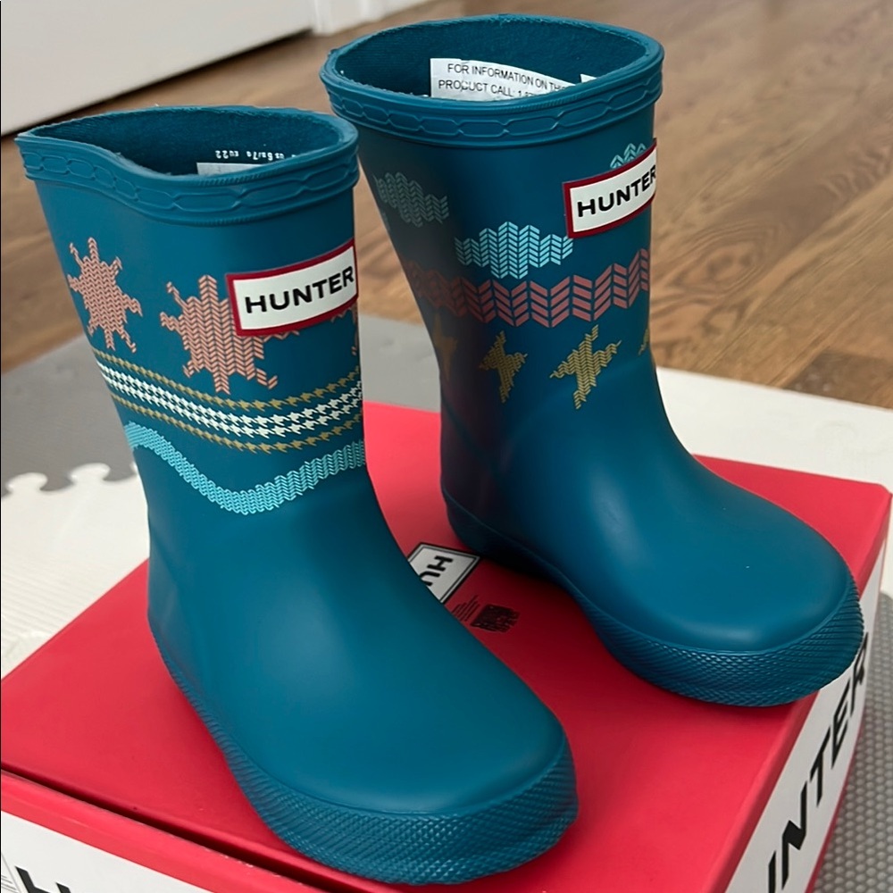 Hunter Toddler Original First Classic weather rain boots
